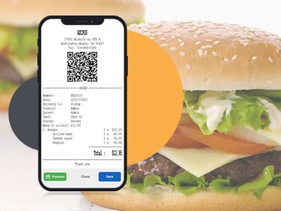 Streamlined billing solutions for quick service and to-go restaurants AZCPOS