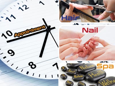 Appointment perfection for beauty salons such as nail salons, hair salons and spas AZCPOS