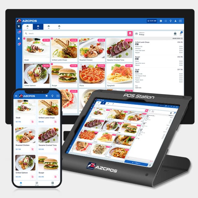 Accessibility: accessible across devices with internet connectivity, enabling seamless POS access from any location AZCPOS