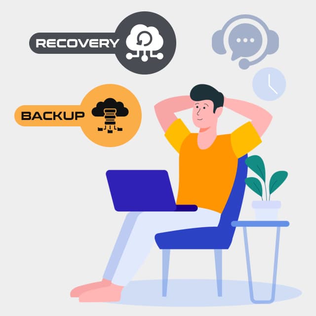 Backup and recovery: automated backups and simple data recovery options for enhanced data safety AZCPOS