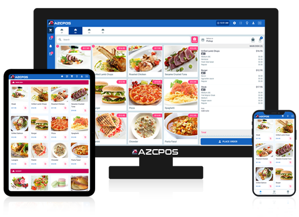 Online Ordering Restaurants point-of-sale AZCPOS