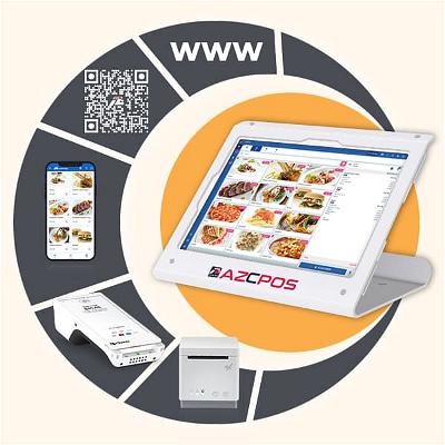 What features does AZCPOS's point-of-sale (POS) system own?