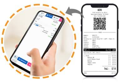Refund processing: allow for easy processing of refunds by scanning a specific QR code linked to the order AZCPOS