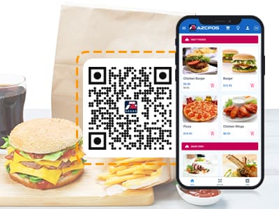 Contactless convenience for quick service and to-go restaurants AZCPOS