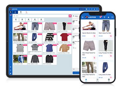 User-friendly interface for retail stores AZCPOS