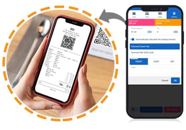 Payment integration: seamless integration with various payment methods through QR code scanning AZCPOS