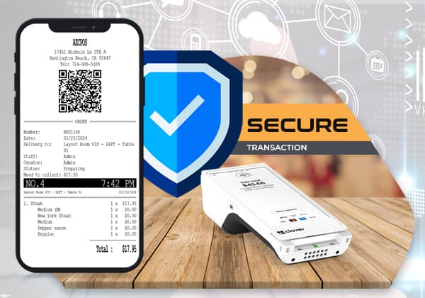 Secure transactions AZCPOS