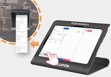 Wireless connectivity with all-in-one tablet AZCPOS