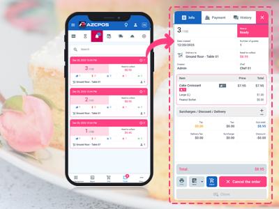 Optimizing bakery operations with AZCPOS's seamless order management